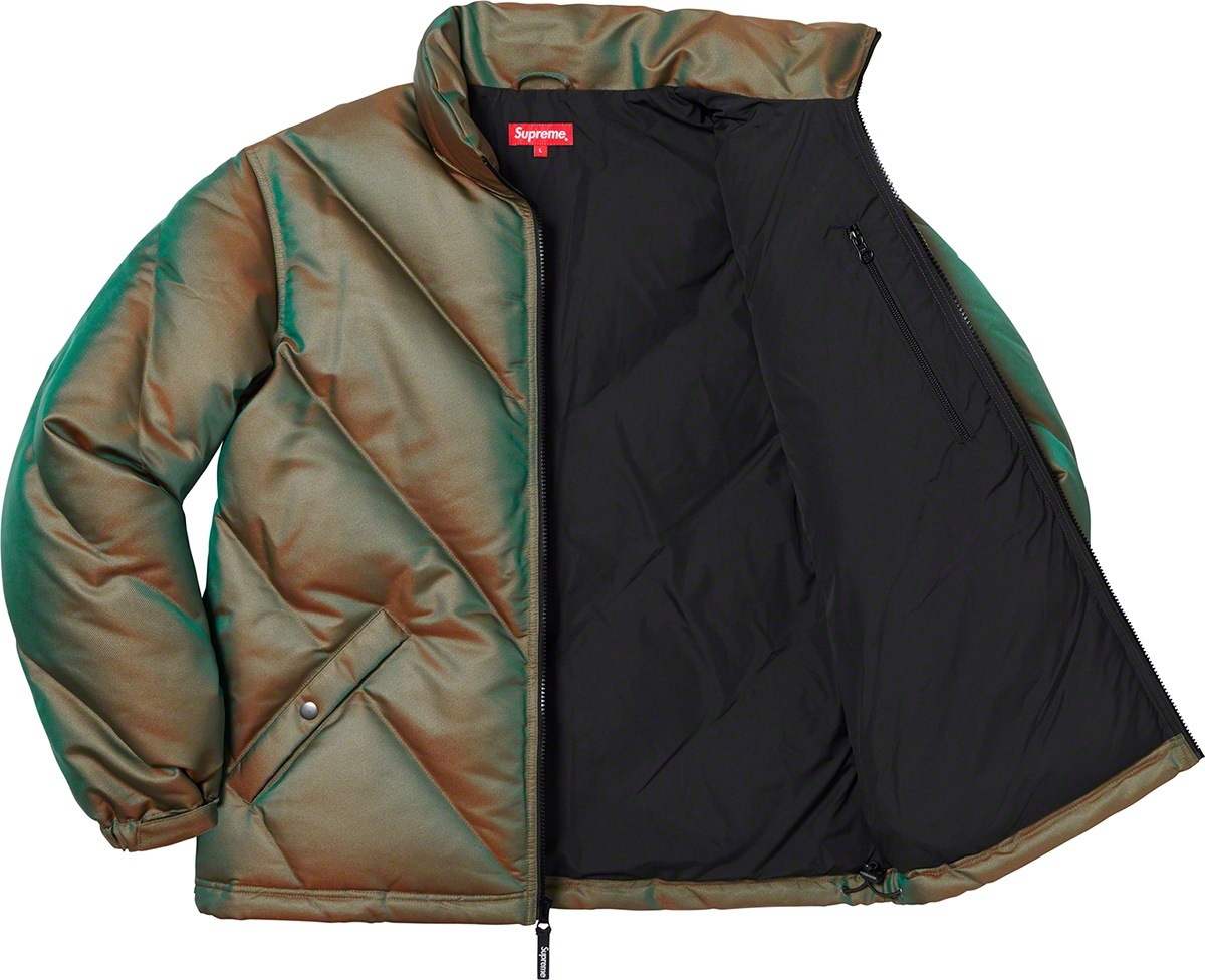 Iridescent Puffy Jacket view 11